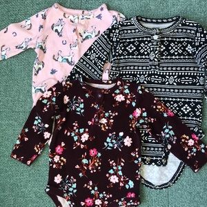 ❌DONATED❌Bundle- 3 Carter’s Long Sleeve Henley